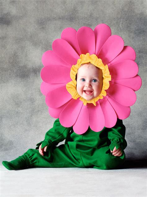 infant flower halloween costume|halloween costumes involving floral crowns.